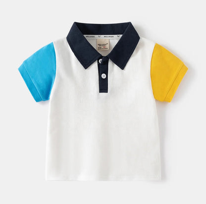 Color Block Polo