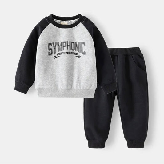 Boys Crew Neck Jogging Suit