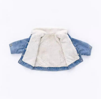 Girls Sherpa Trucker Jacket