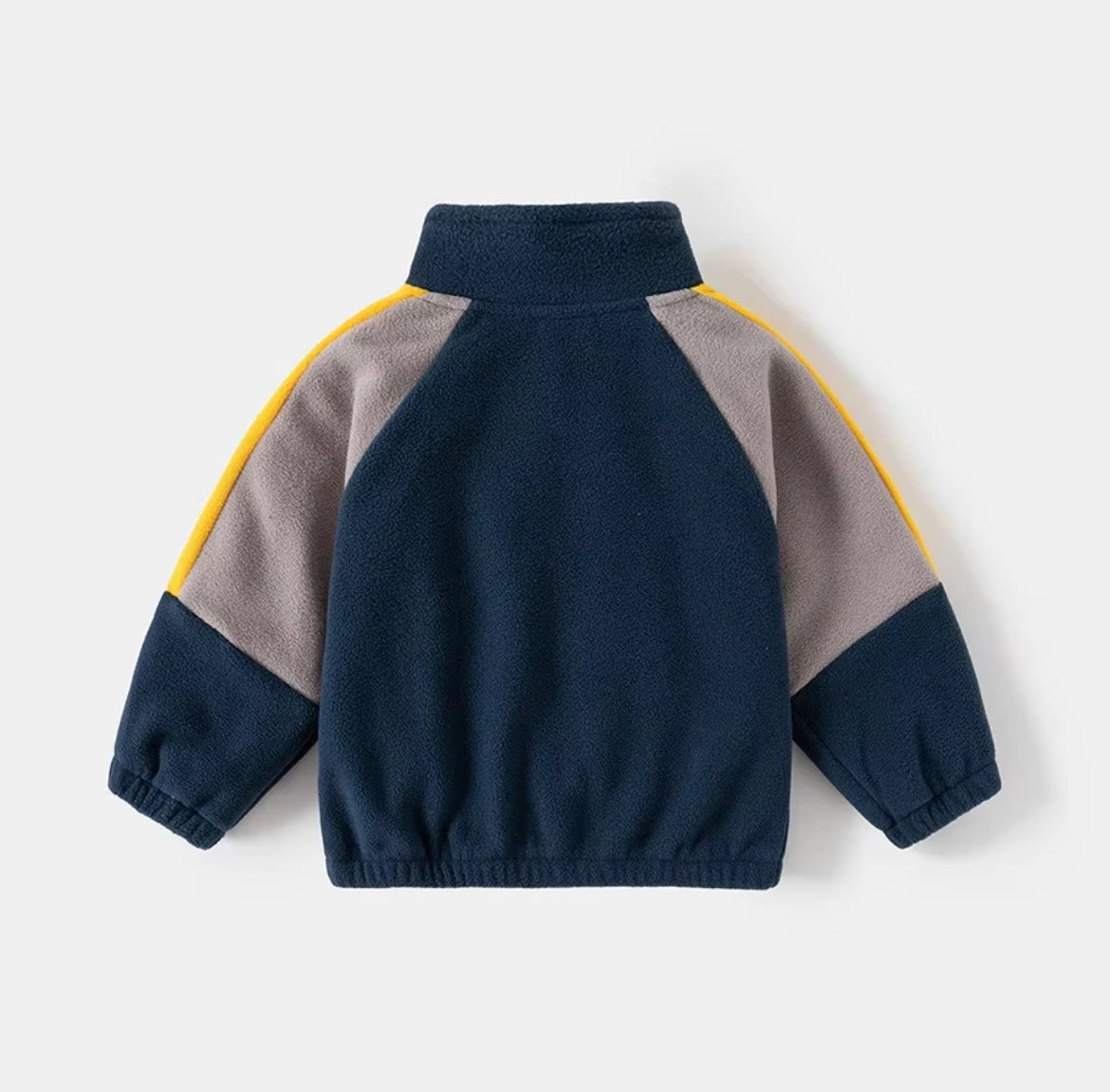 Color Block Fleece Jacket