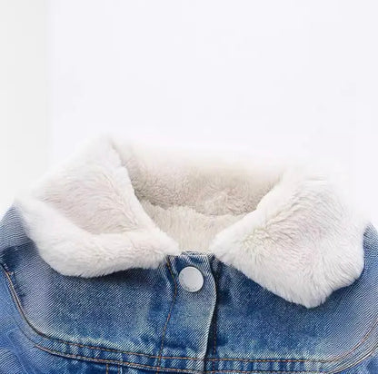 Girls Sherpa Trucker Jacket