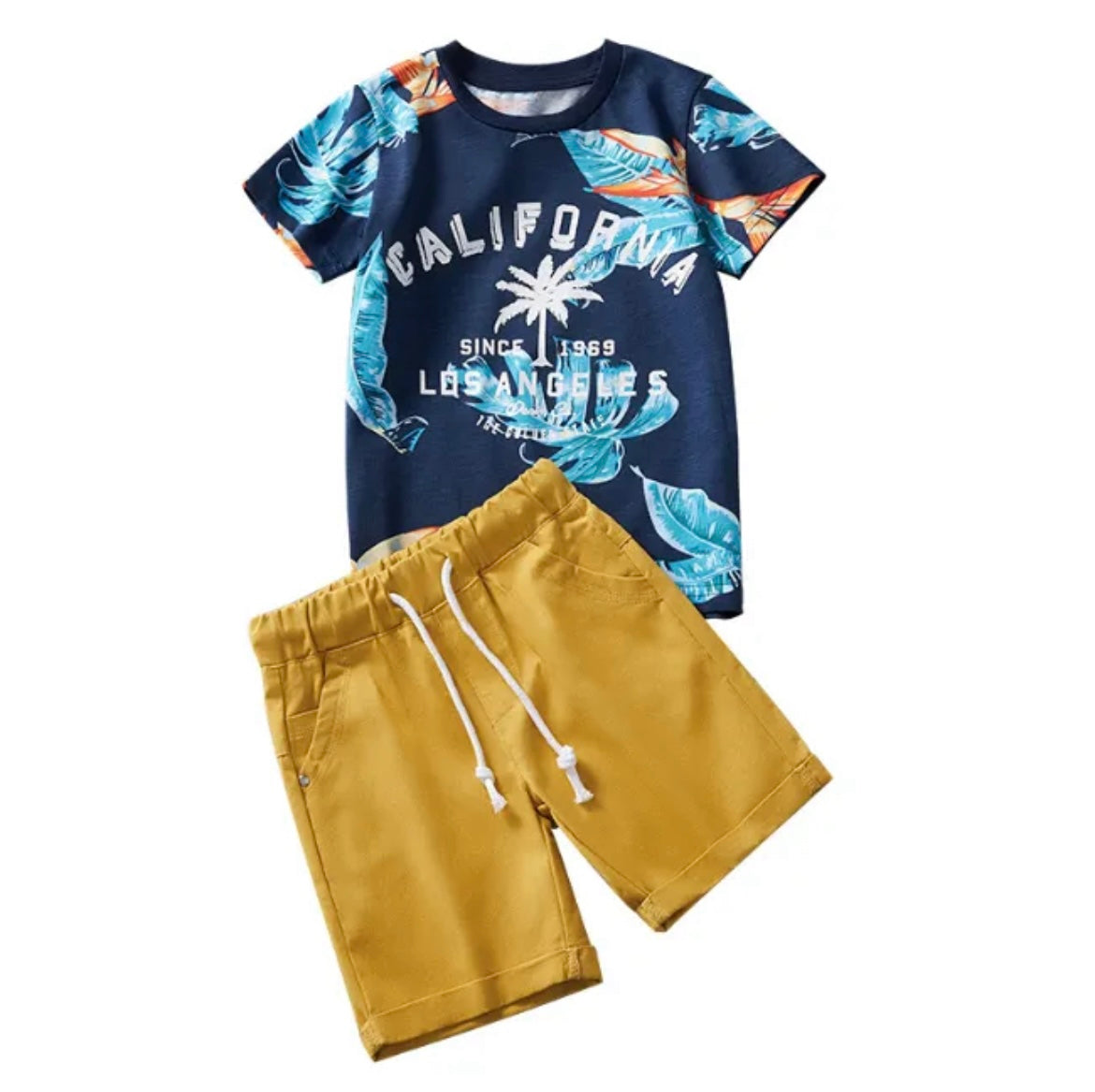 Boys’ Los Angeles Graphic T-Shirt and Shorts Set